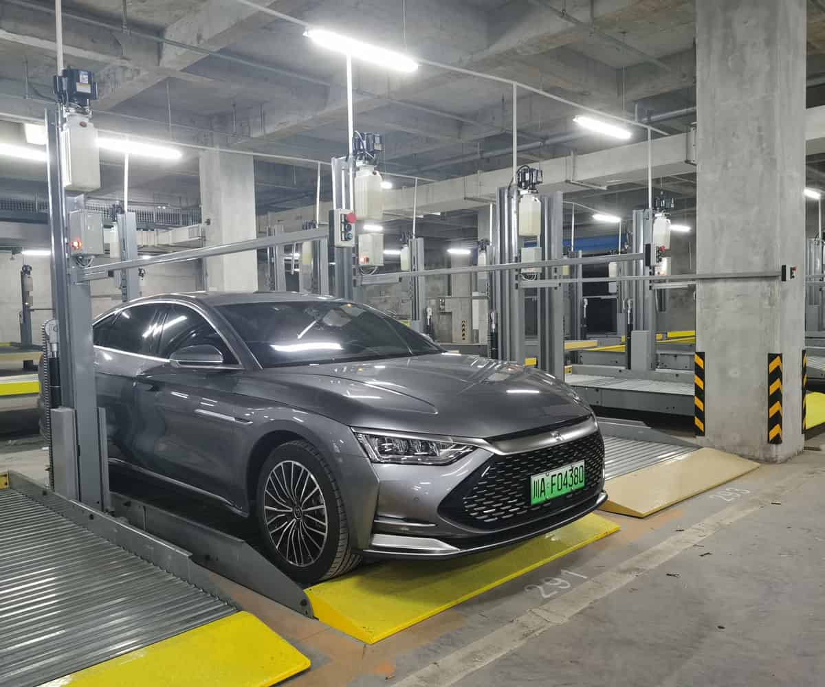 小區二層簡易式機械停車 小區二層簡易式機械停車